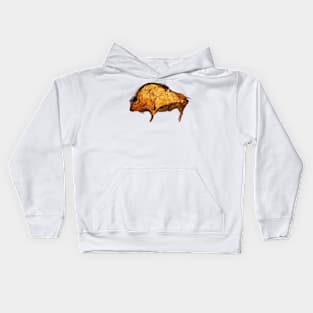 Bushy Bison of Altamira Kids Hoodie